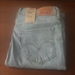 Levi's 720 High-Rise Super Skinny Jeans in Blue